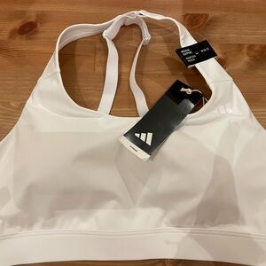 Adidas Aeoready White Sports Bra M